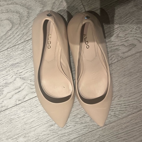 Aldo Coronitiflex classic stiletto pump colour bone size 5 - Picture 5 of 8